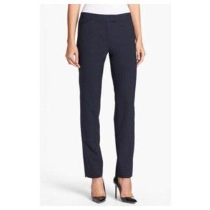 LAFAYETTE 148 Black Irving Trouser Pants 12